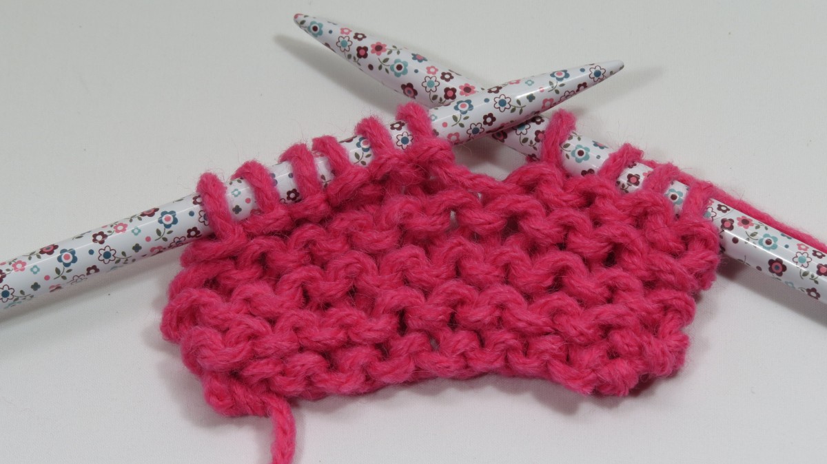 How to Knit With Foam Stitch