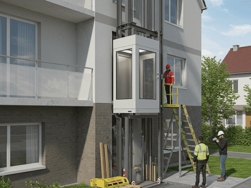 exterior-privative-elevator-installation