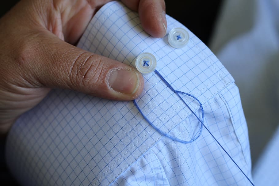 How to Sew a Button